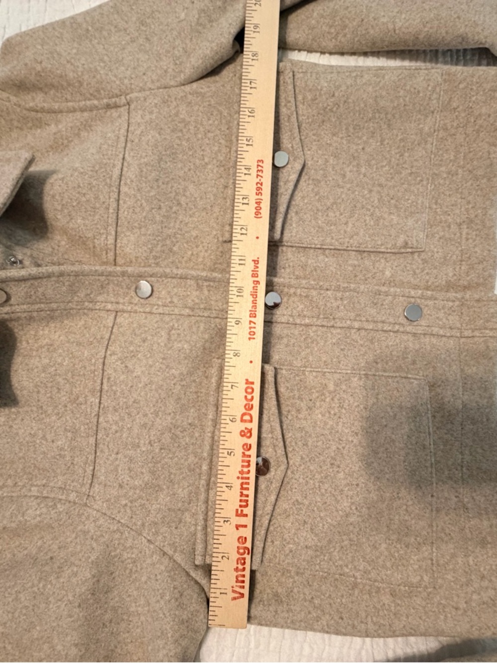 ZARA Cropped Utility Jacket – Soft Beige - Picture 13 of 13